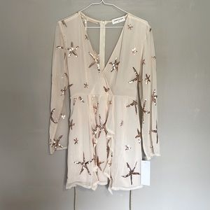 Sequin Starfish Dress Goodnight Macaroon